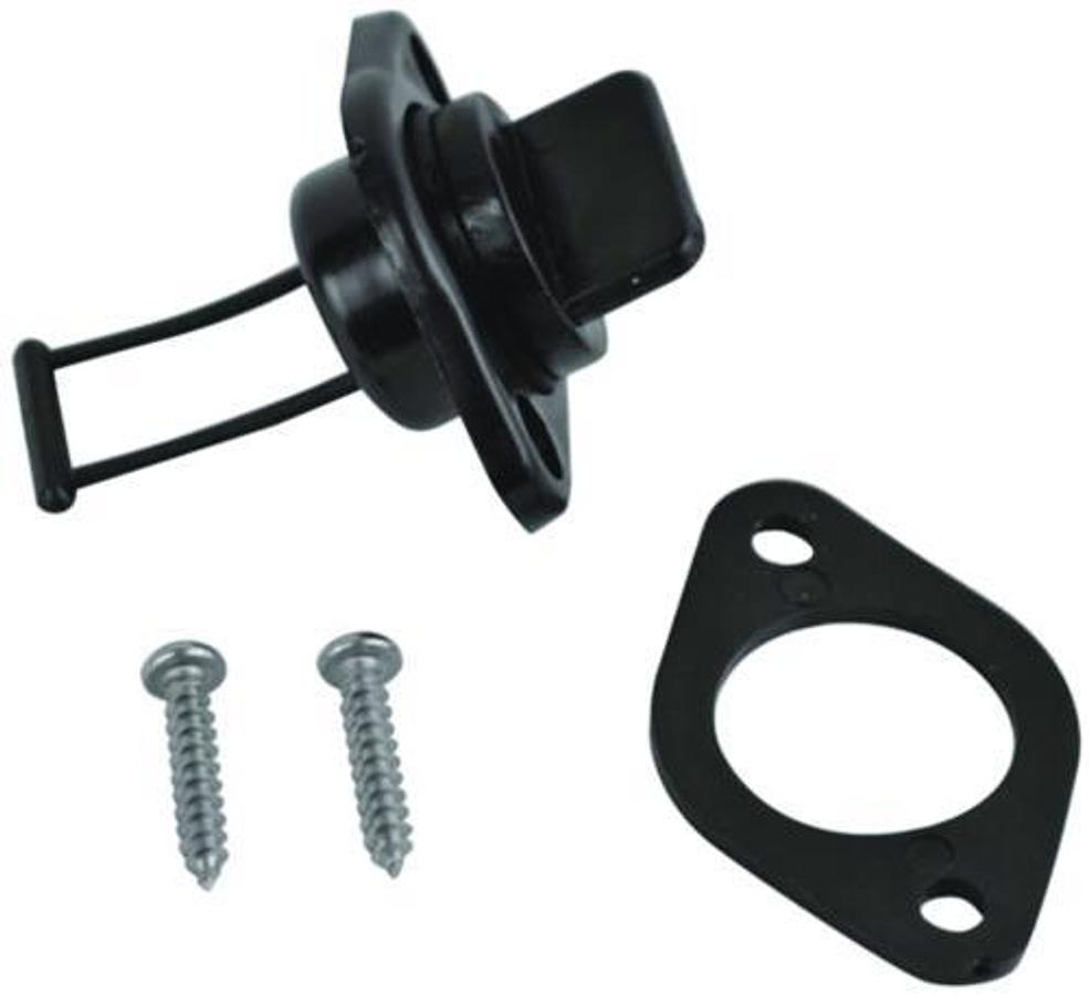 Plastic Drain Plug and Receiver Kit - 3/4in.