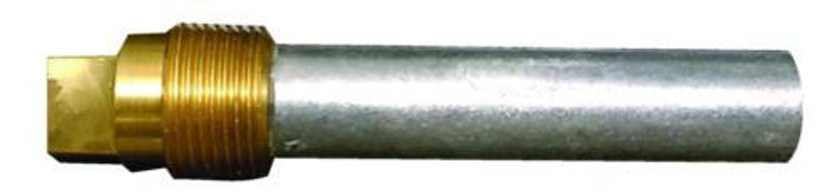 GM Marine Engine Anode - Zinc - Plug: N/A - Size: 3/4in. dia. x 3-3/8in. L