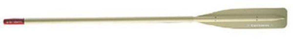 01000 Series Plastic/Aluminum Shaft Synthetic Oar - Beige Blade - 6ft