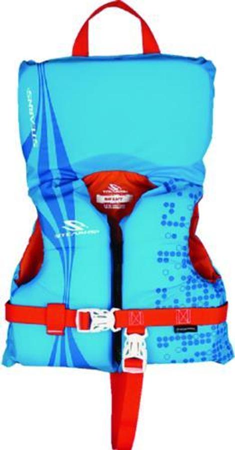 Anti-Microbial Nylon Infant Vest - Abstract Wave