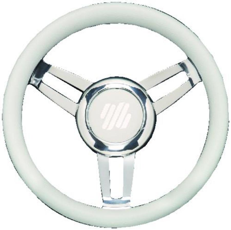 Foscari Steering Wheel - White