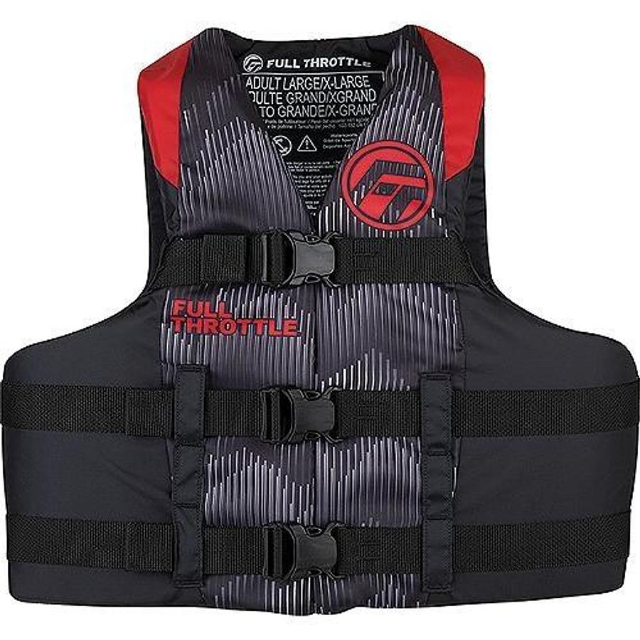 Nylon Life Vest - Red - S/M