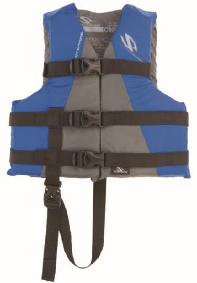 Watersport Classic Series Nylon Child Vest - Blue