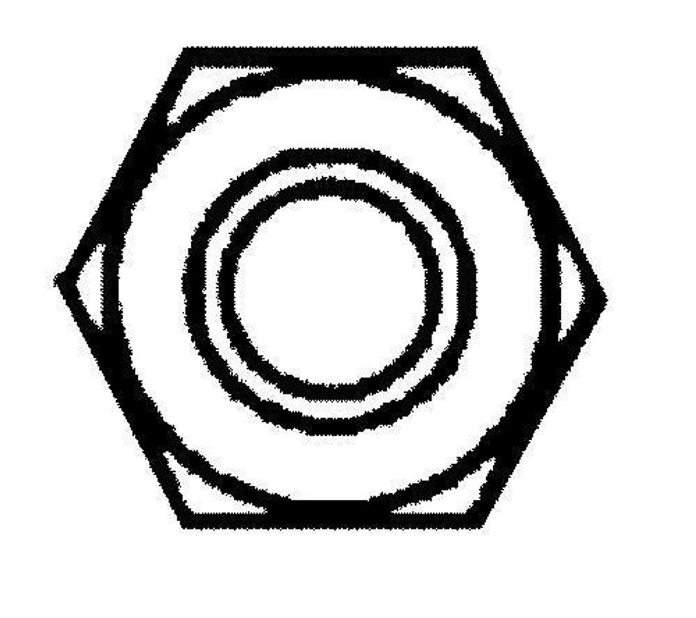 4-40 Hx Nut SS 100/Bg