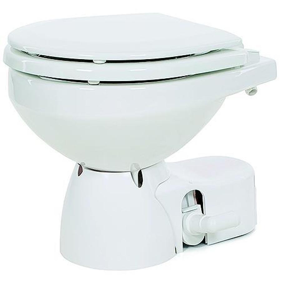 Compact Quiet Flush E2 Marine Toilet - Fresh Water