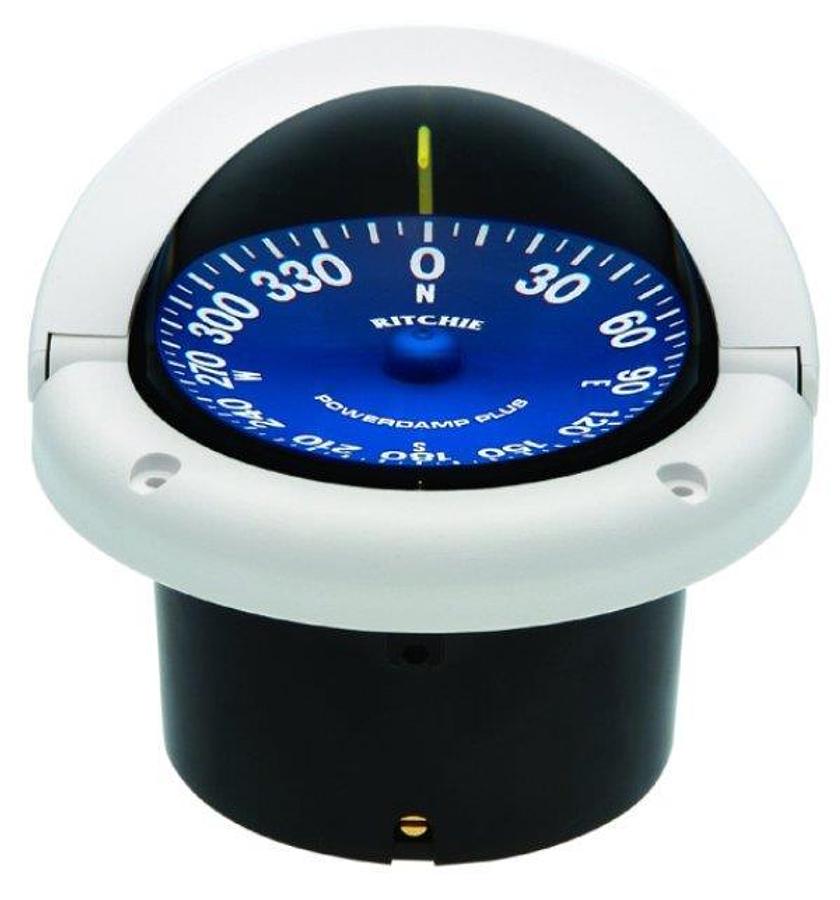 Supersport SS1000 Flush Mount Compass - Flat Dial - White