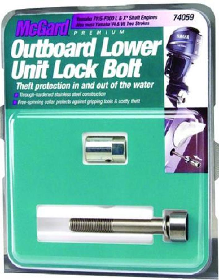 Yamaha Outboard Lower Unit Lock - M10 x 1.25 Thread Size - Stainless Steel