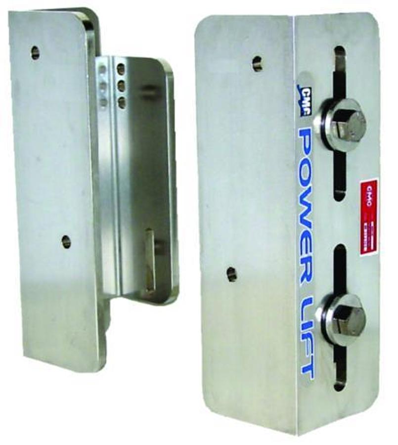 Manual Two-Piece Power-Lift Transom Jack - 4in. Setback