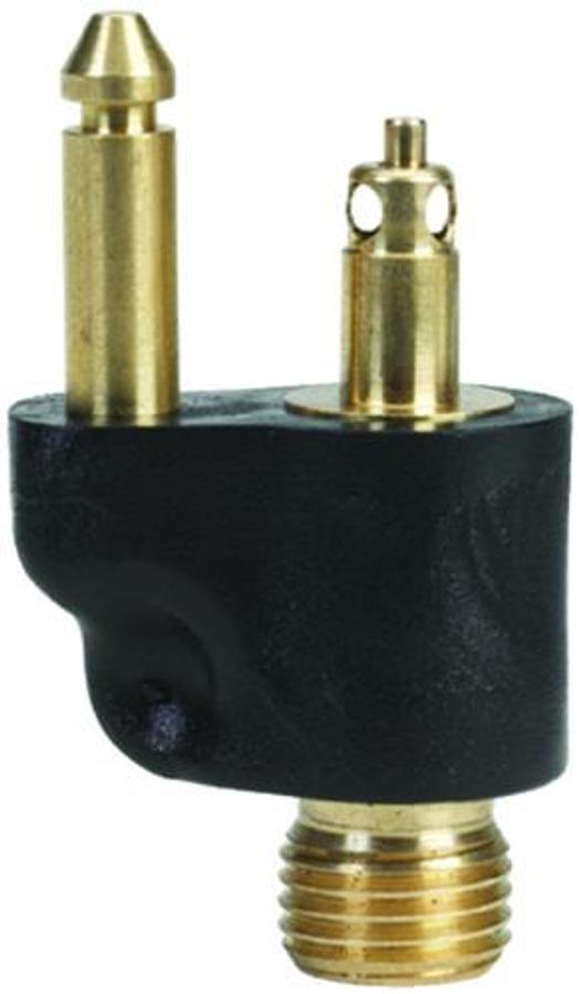 Nylon/Brass Male Tank Fitting for BRP - 1/4in. NPT