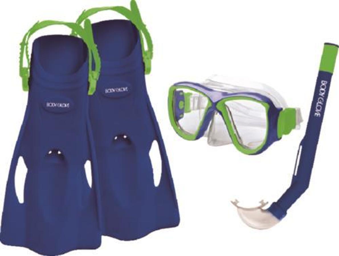 Glove Jr Mischief Aquatic Set - Blue/Lime - L/XL
