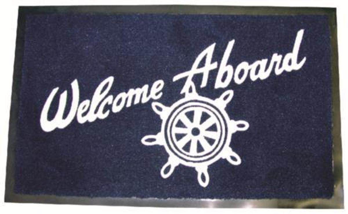 Welcome Aboard Mat - 18in. x 27in.