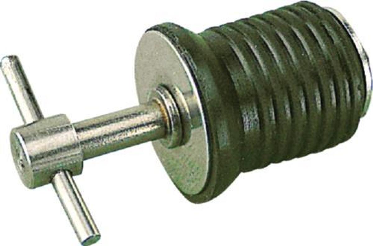 Stainless Tee Handle Drain Plug - 1-1/4in.