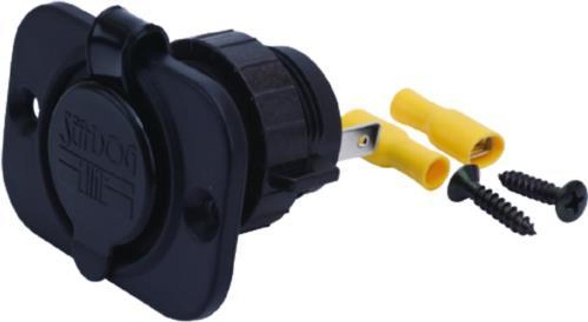 Deluxe Power Socket 12-Volt with Face Plate