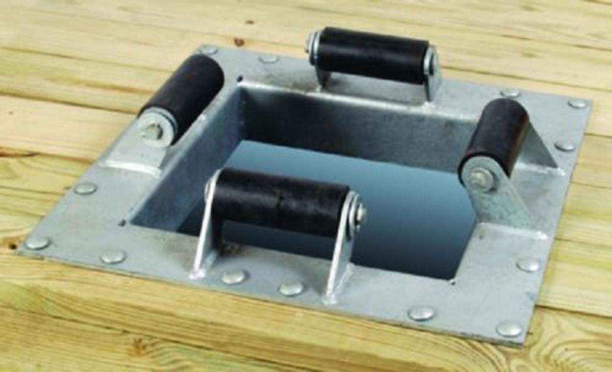 14in. Internal Pile Holder - 24in. x 24in. x 7 15/16in. - Commercial Grade