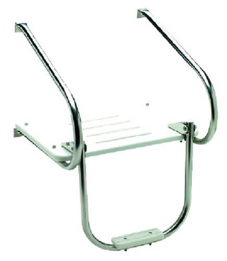 Poly Swim Platform with Stainless Steel Rails - I/O