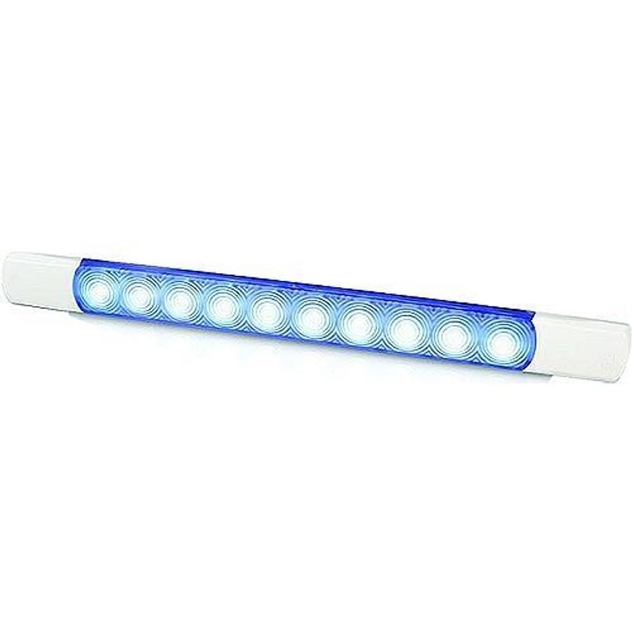 LED Courtesy LED Surface Mount Strip Lamp - Blue - 12 VDC