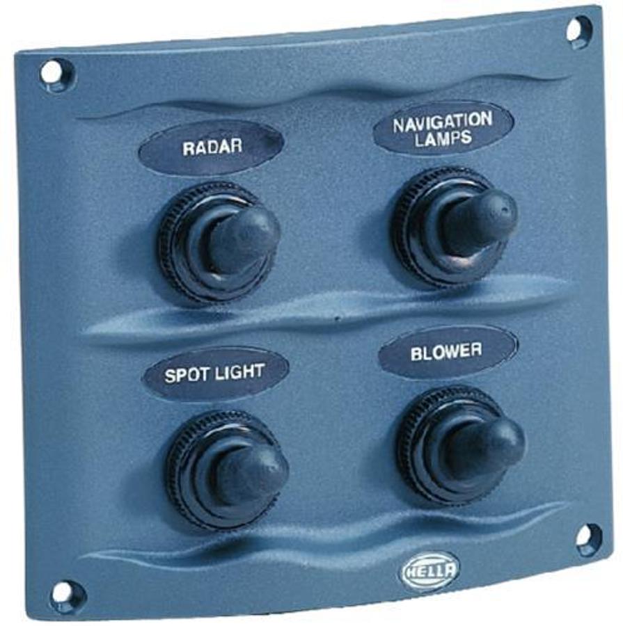 4-Switch Compact Switch Panel