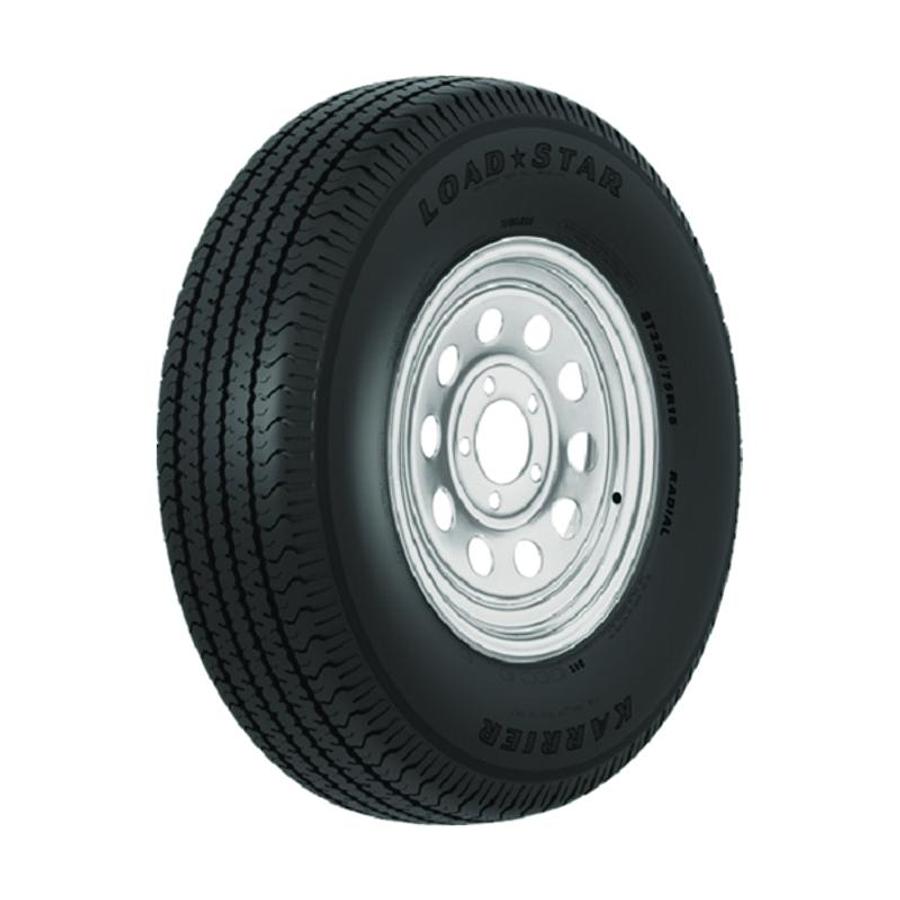 KR25 12in. Bias Tire and Silver Modular Wheel Assembly with Offset