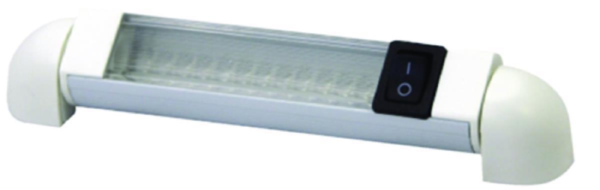 Rotating LED Rail Light - 12 LEDs - 6in. L - Cool White