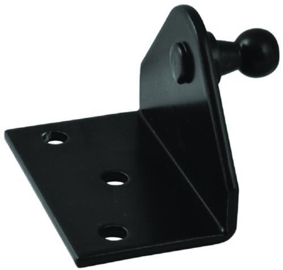 Gas Spring 90deg. Forward Mounting Hardware - Mtg.Hole-2 - Black Painted - 2pk.