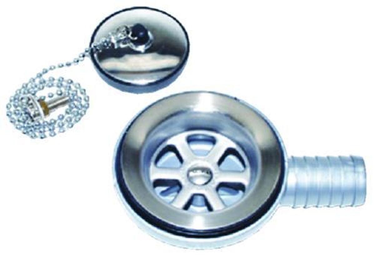 1in. Side Hose Barb Sink Drain