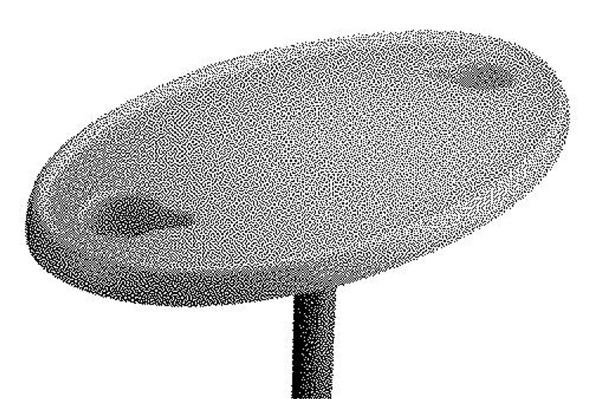 Deluxe Oval Stowable Table System - 18in. x 30in.