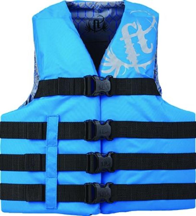 Nylon Water Sports Teen Vest - Blue