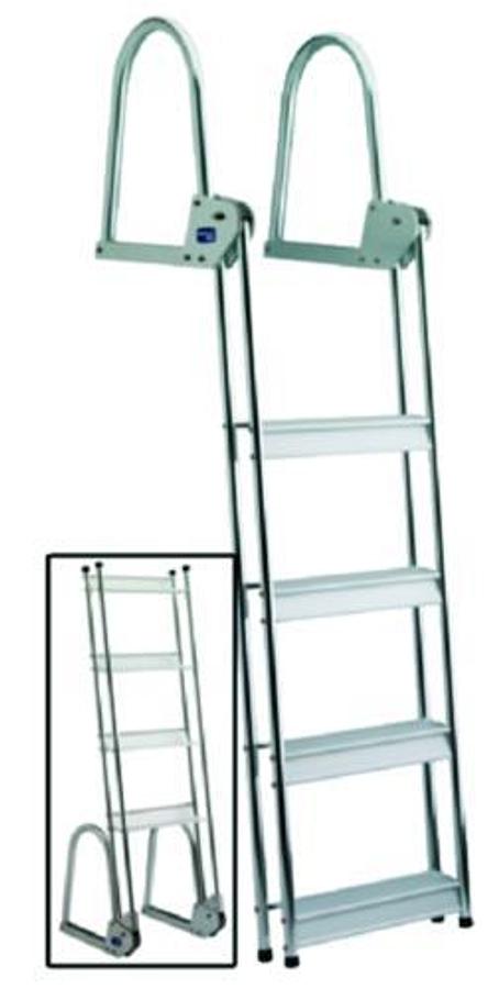 Aluminum Dock/Raft Ladder - 4 Steps