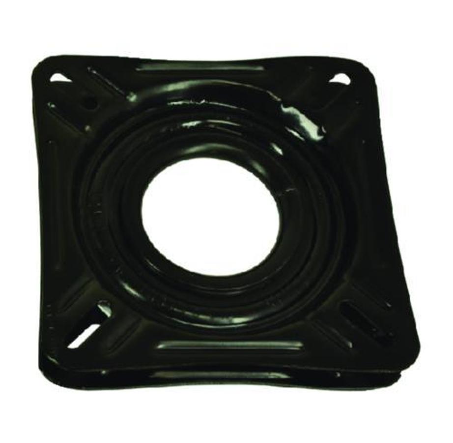 Ball Bearing Seat Swivel - 6 7/8in. x 6 7/8in. - Black