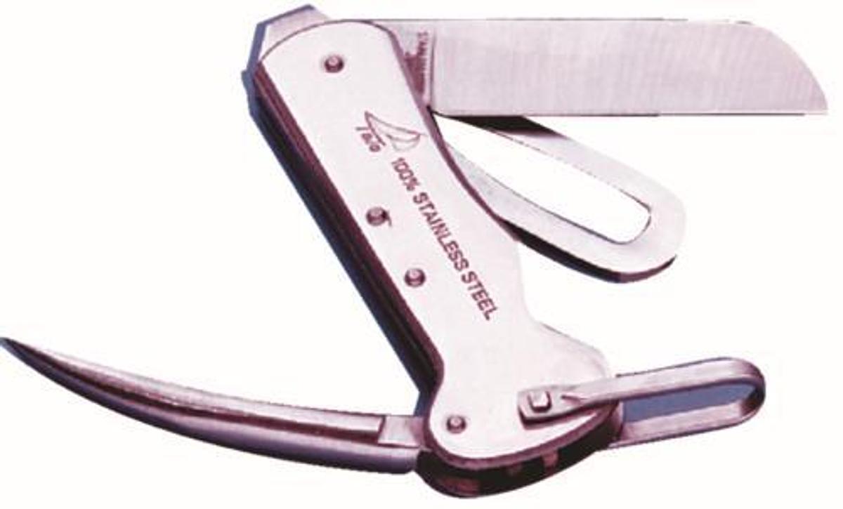 Deluxe Rigging Knife - Marlin Spike, Shackle Key and Screwdriver
