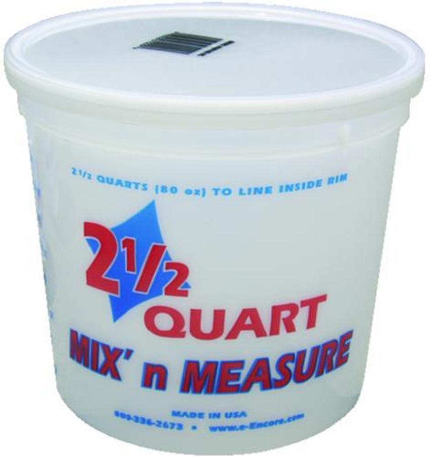 Mix N Measure Container - 2 1/2 Quarts