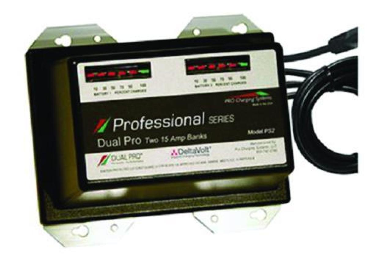Dual Pro Battery Charger - 2 Banks - 3 Amps