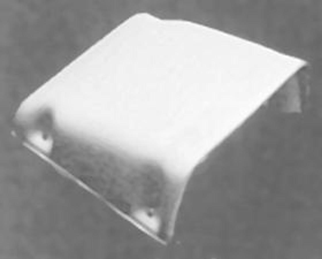 Soft Cowl Vent - 4-7/8in. W x 5-1/8in. D x 2in. H - White