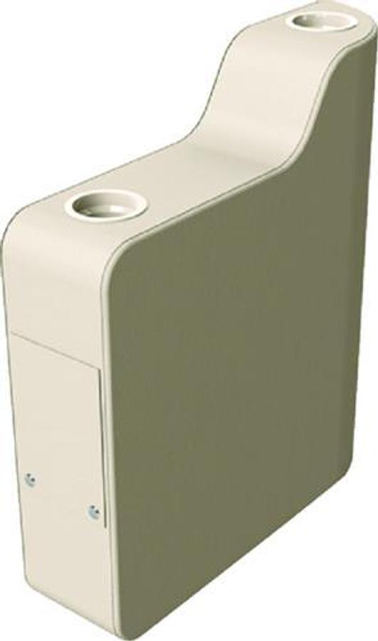 Premium Pontoon Contour Arm Rest - Left Contour - Platinum