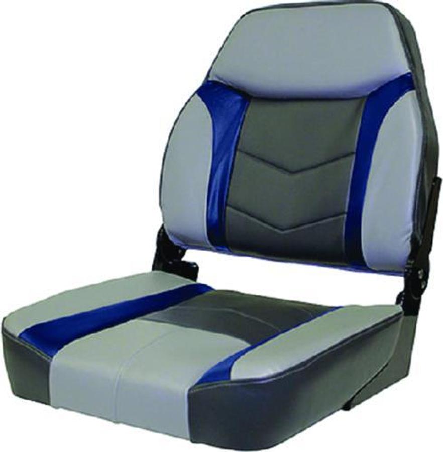 Commander High Back Seat - Marble/Midnight/Charcoal