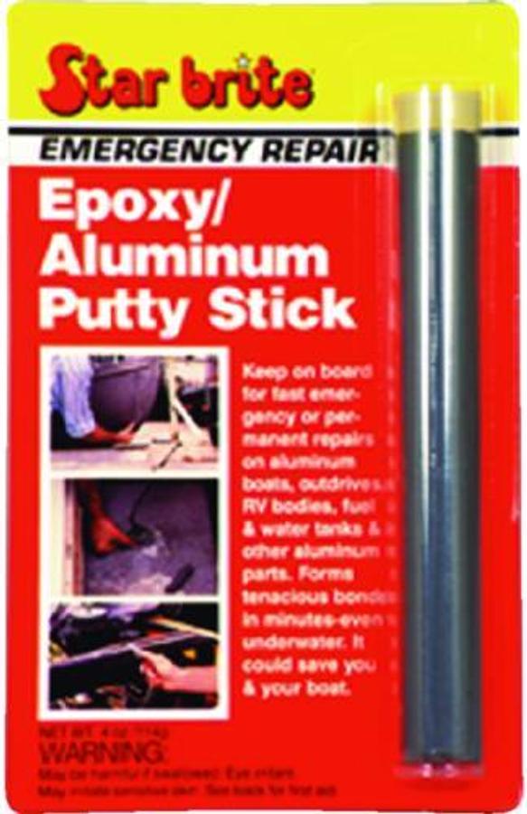 Emergency Repair Epoxy/Aluminum Putty Stick - 4oz.