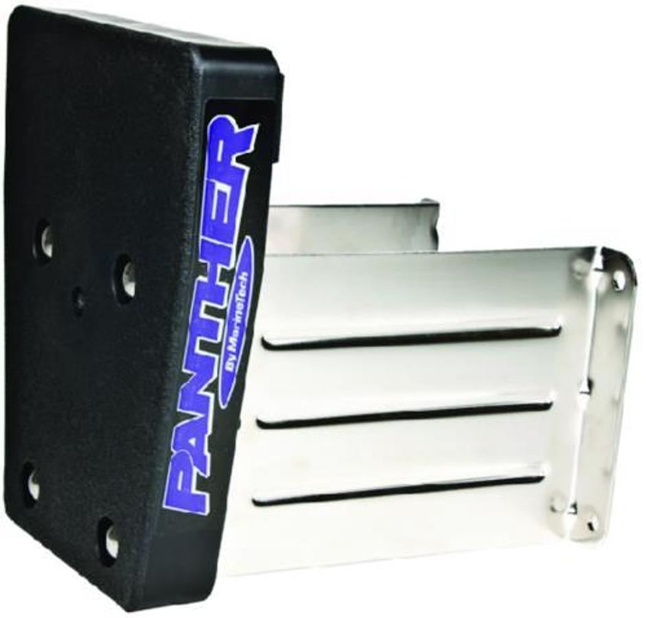 2 Stroke Fixed Mount Outboard Motor Bracket - 12ho. - 85lbs. - 10 1/8in. Setback