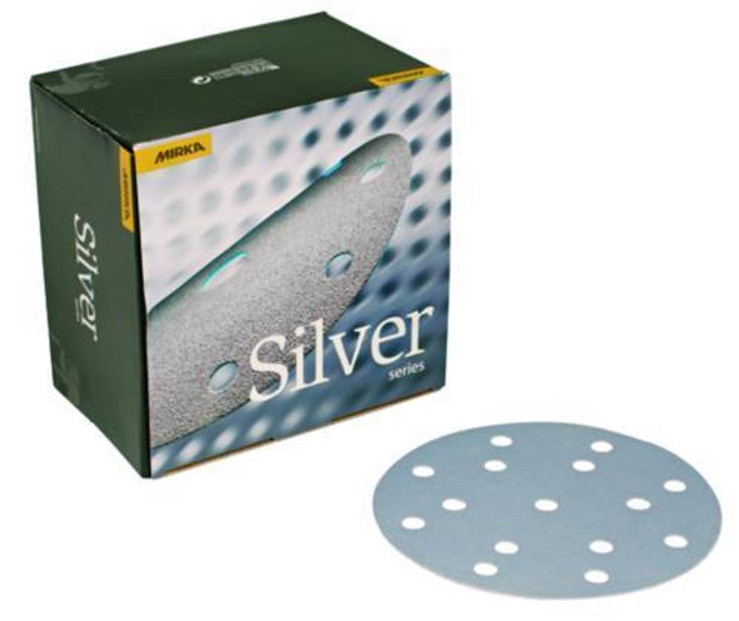 Q-Silver 6in. Grip Abrasive Disc - Grade P120