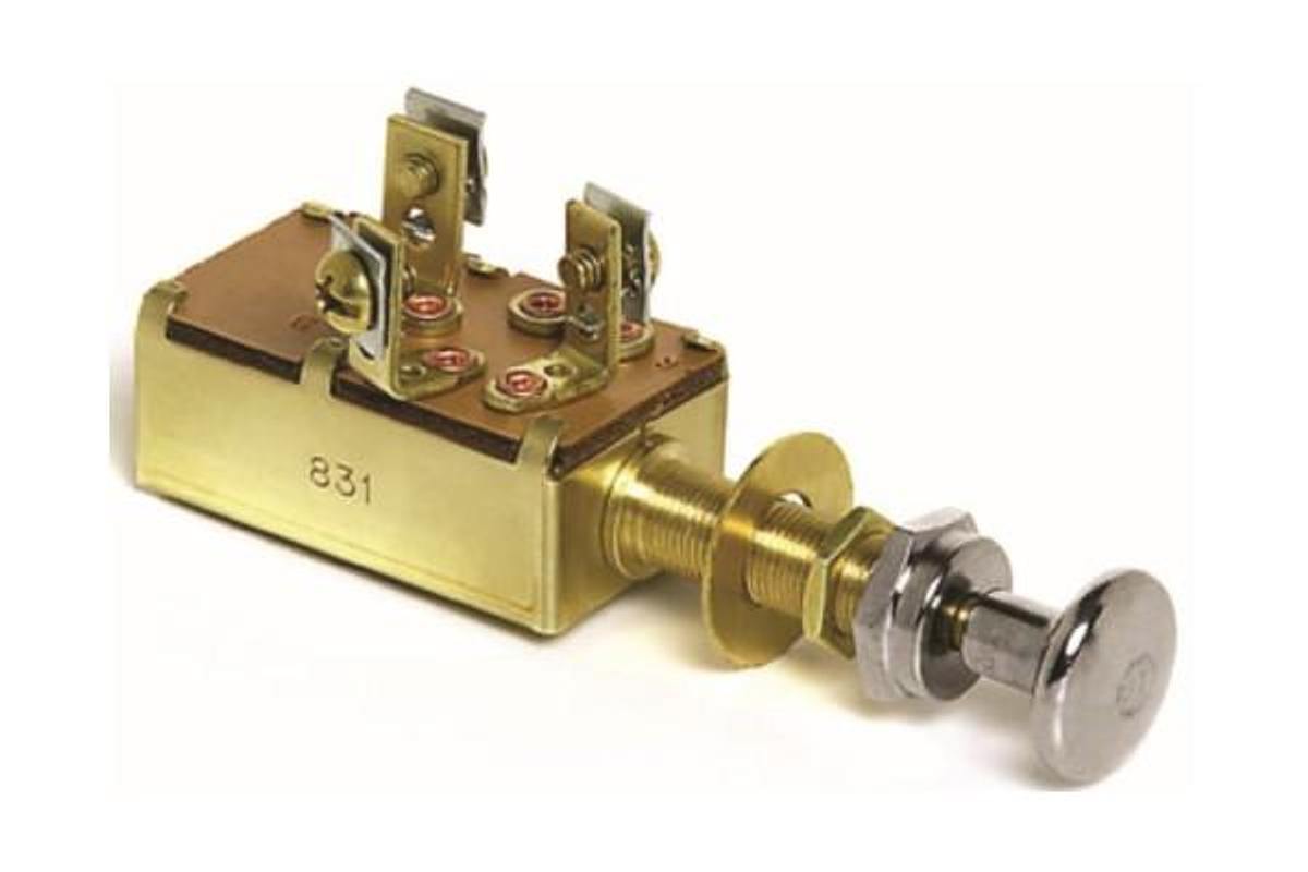 3 Position Push-Pull Switch - 3 Screws