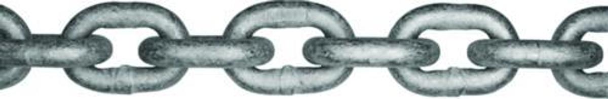 Grade 30 Proof Coil Hot Dip Galvanized Chain - 5/16in. x 275ft.