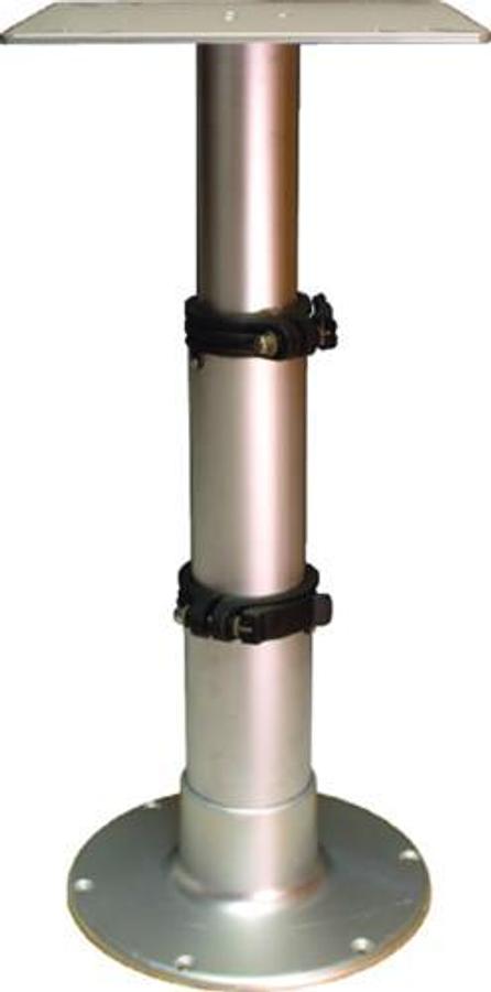 Air Powered 3-Stage Pedestal Set - 12 3/4in., 20in., and 28in. - Anodized
