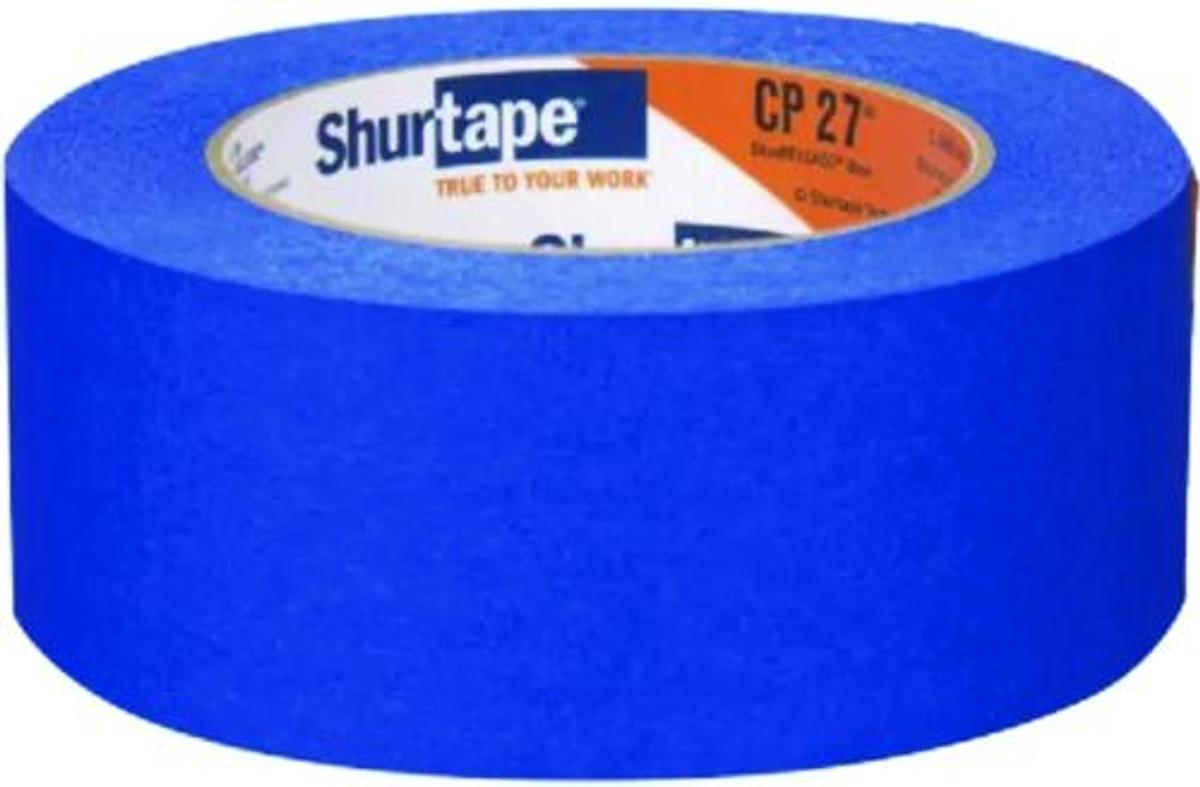 CP27 Shurrelease 14-Day Blue Painter's Tape - 3/4in. x 180ft. - Blue