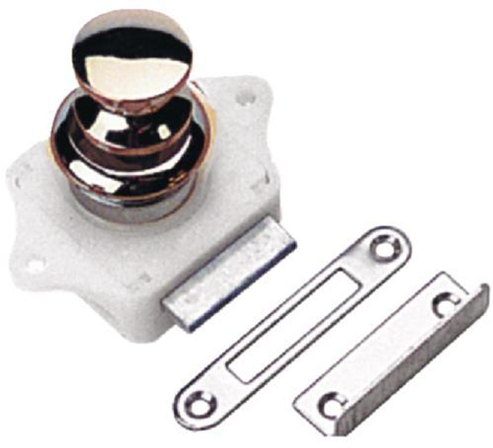 Push Button Rim Latch