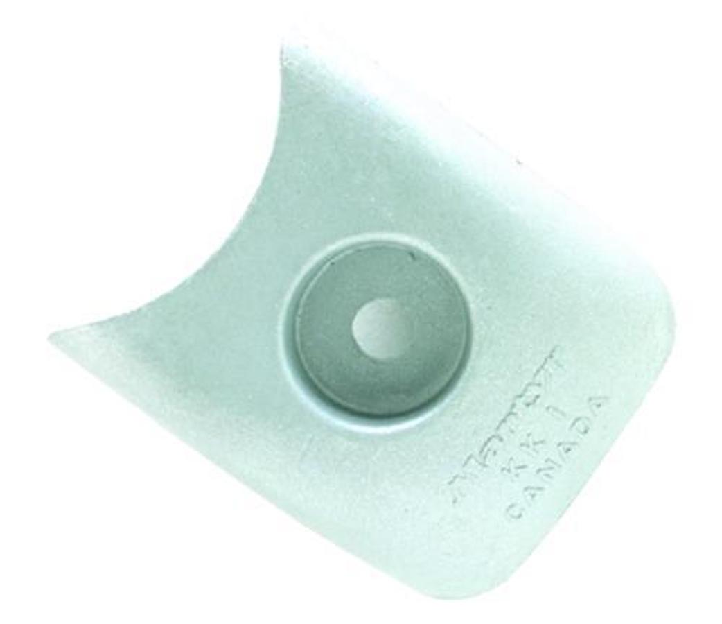 Walter Keel Cooler Anode - Zinc - Size: 3-1/4in.L x 2-3/4in.W x 1in.H
