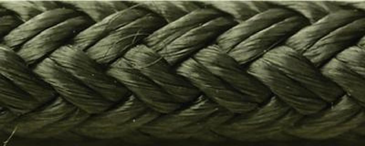 Double Braid Nylon Anchor Line - 3/8in. x 100ft. - Black