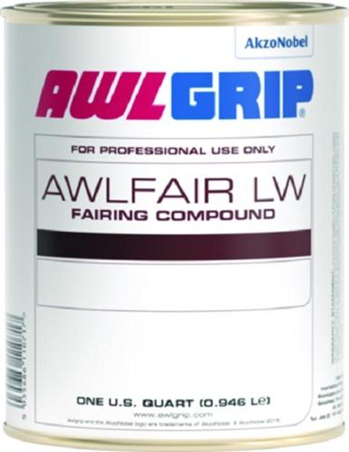 LW Trowelable Fairing Compound Fast Converter - Quart - Red