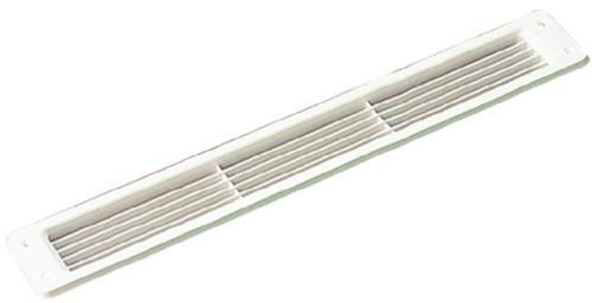 Louvered Vent - White