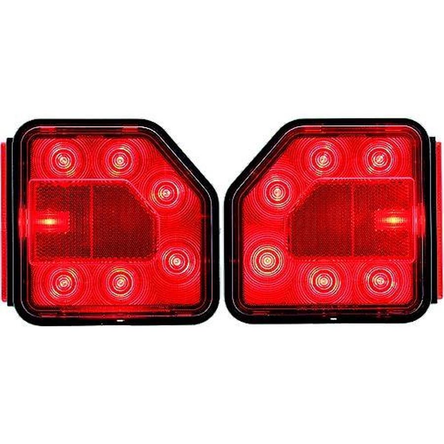 Waterproof Ultra-Thin LED Trailer Light Set