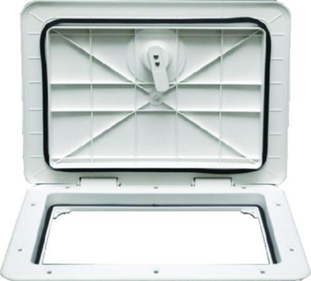 Sure-Seal Locking Hatch - 13in. x 30in. - Polar White