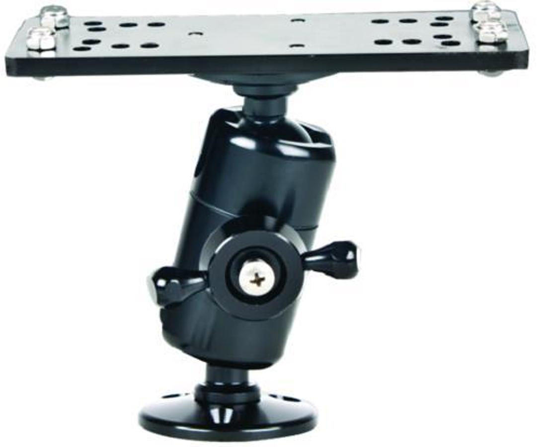 Multi-Mount Electronics Mount - 4in. - Stainless/Black